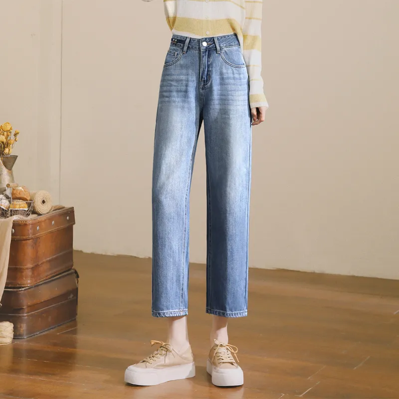 MITUAN Jeans Women's Light Blue-2