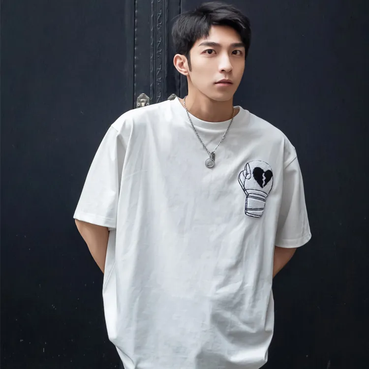 YLDP T Shirts Unisex White-2