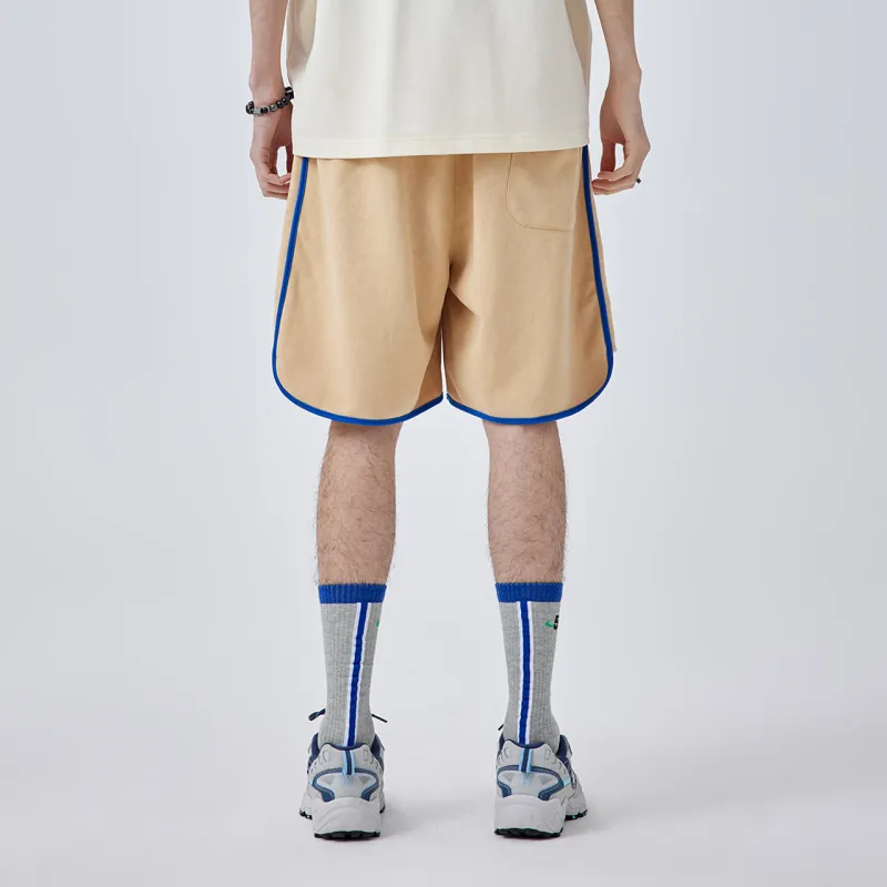 Guuka Casual Shorts Men Khaki-5