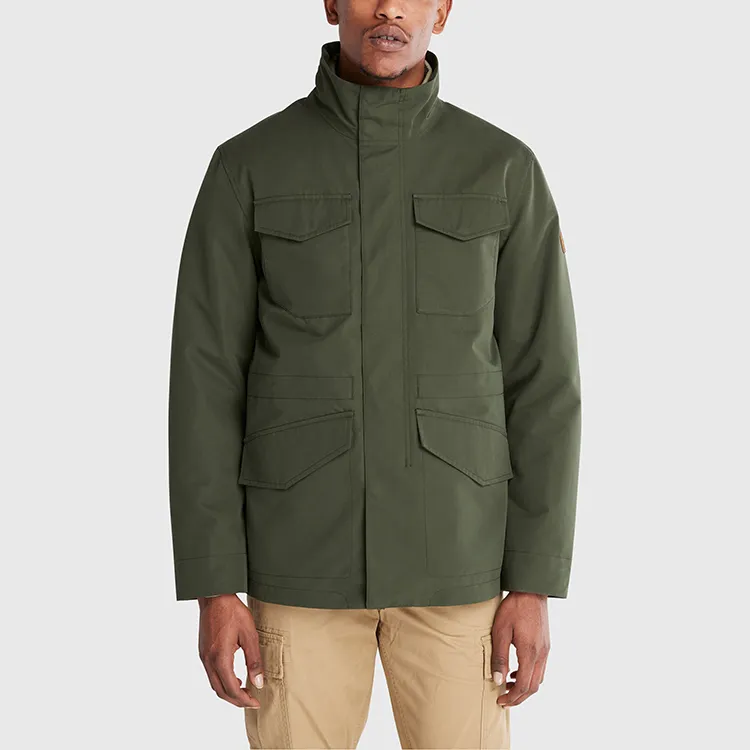 Timberland Puffer Jackets Men Luggage Bag Green-6