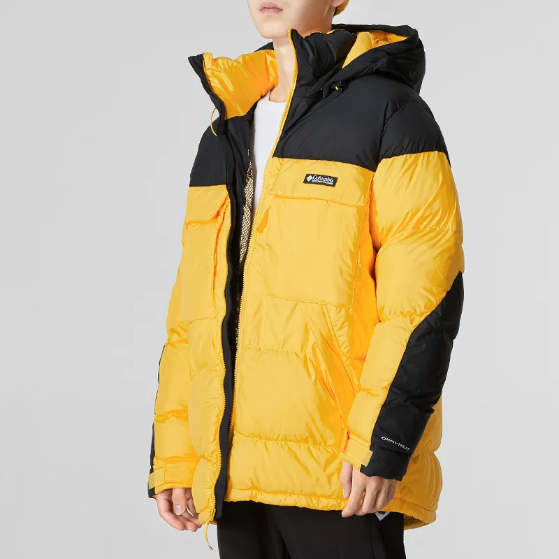 Columbia Puffer Jacket Men's Yellow-3