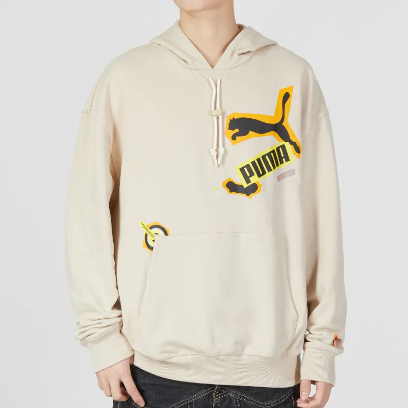 PUMA Sweatshirts Men Khaki-2