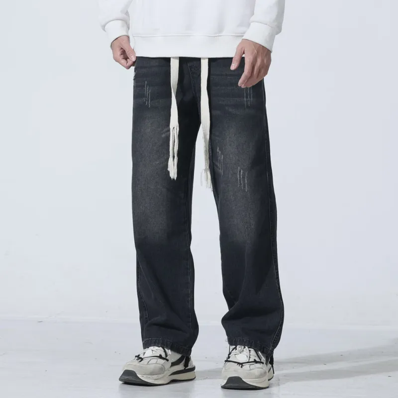 Antioffice Jeans Spring And Autumn Men's-3