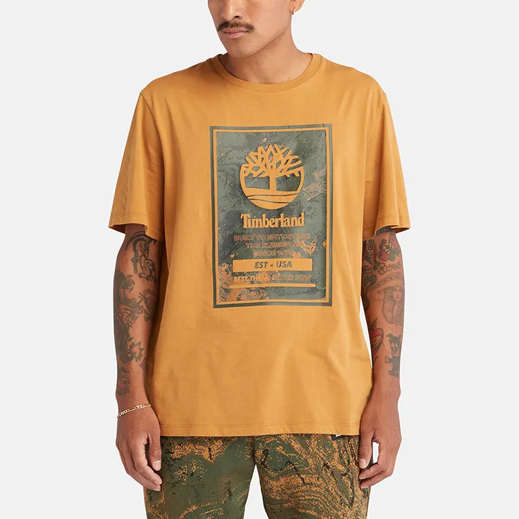 Timberland T Shirts Unisex Wheat-7