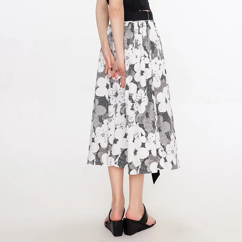 Cubic Out Of The Peach Series Casual Long Skirts Women's-9