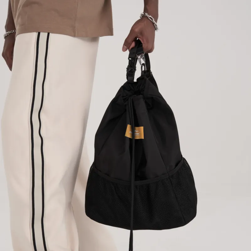KILLWINNER Polyester Backpack Medium Size Unisex Black/Gray-6