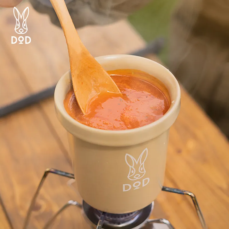 DOD x OVJECT Outdoor Water Equipment Water Container 360ml Iron ABS 13*9.4*10.5cm-4