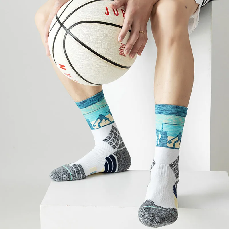 MIIOW Unisex Basketball Socks-49