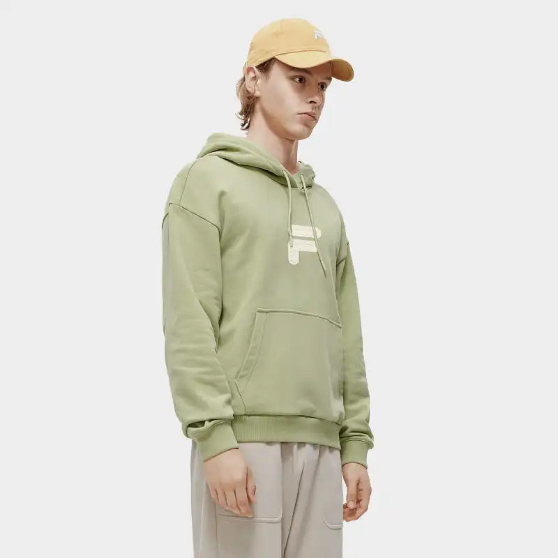 FILA FUSION Sweatshirts Unisex Cream Fruit Green-4