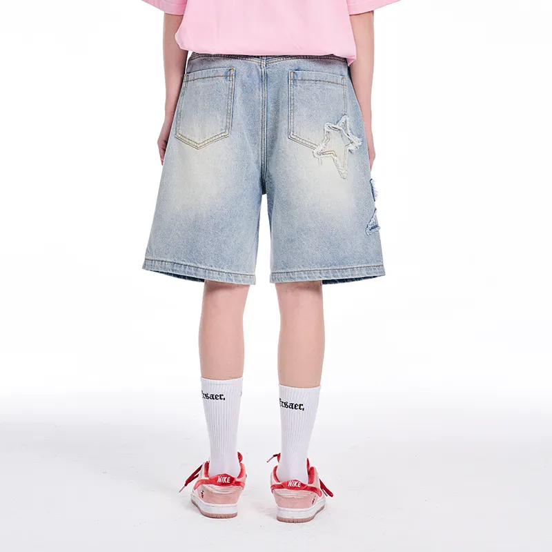 ER Unisex Denim Shorts Swag-6