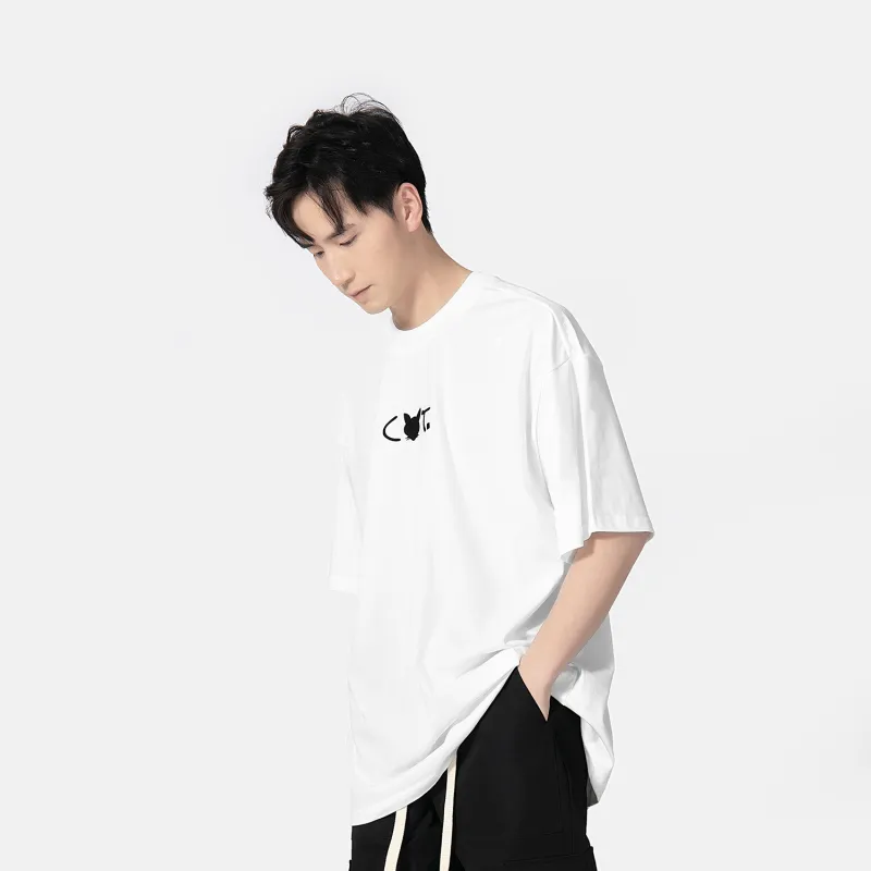 Hepburn Cat T-Shirts Unisex-8