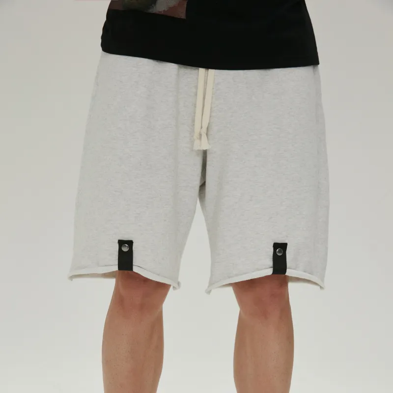 LAB.LFE Sports Shorts Unisex Light Gray-2