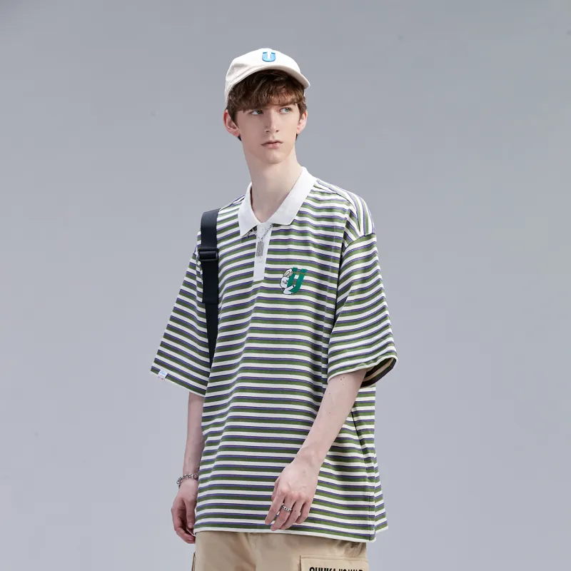 Guuka Polo Shirts Men Green-6