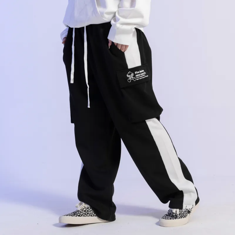 FireMonkey Cargo Pants Unisex Black-2