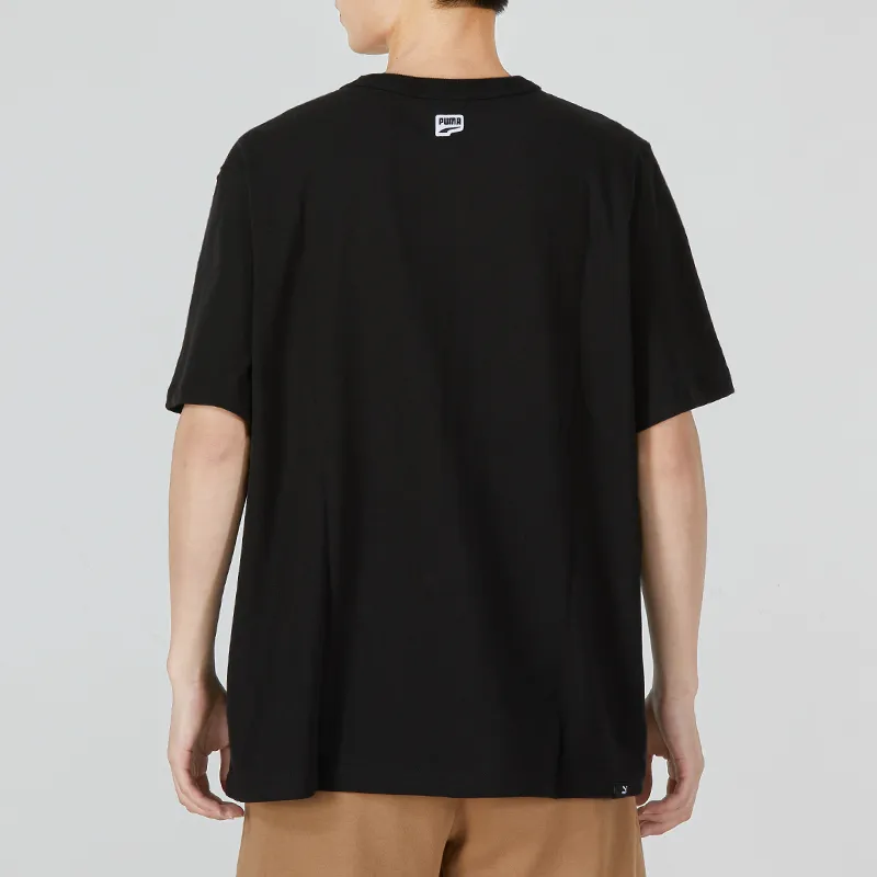 PUMA Downtown T Shirt Men's Black-3