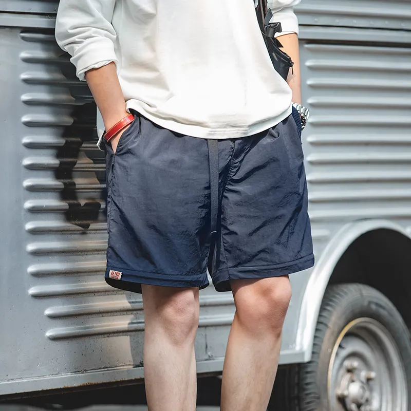 MADEN Cargo Pants Men's Navy Blue-5