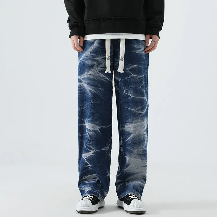 HRHO Straight Jeans Spring Autumn And Winter Unisex-2