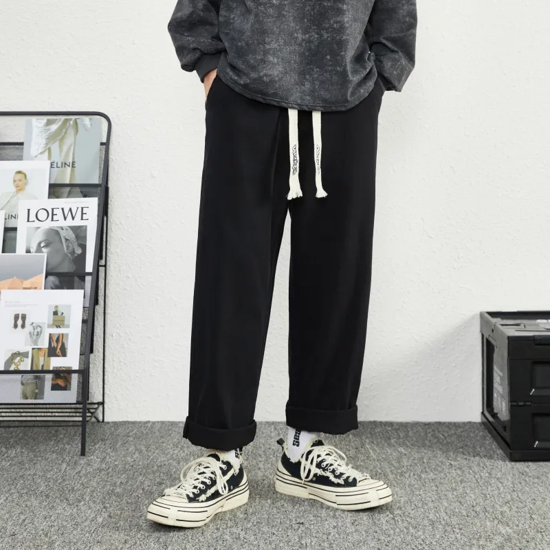 NFWYS Straight Casual Pants Fall Unisex-2