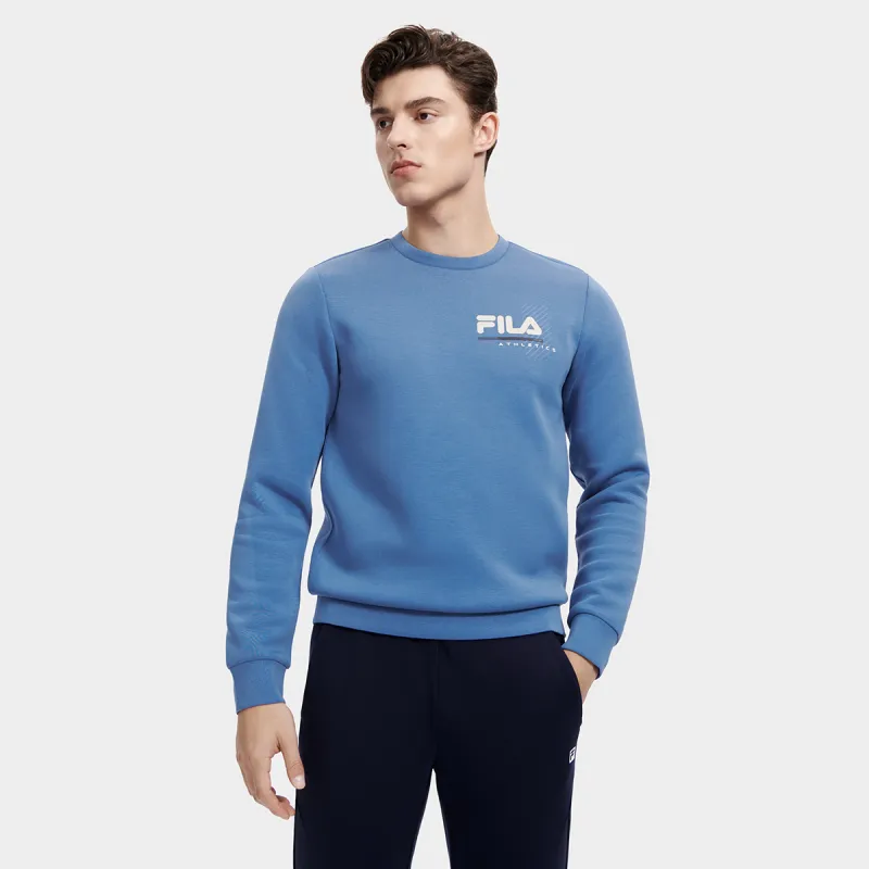 FILA Sweatshirts Men Flash Butterfly Blue-3
