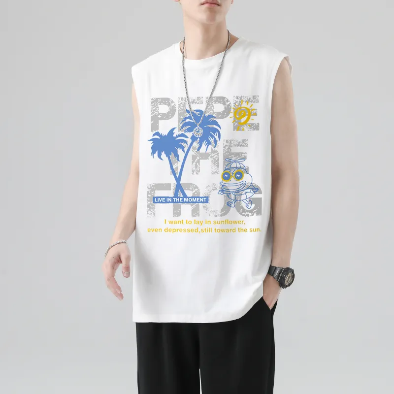 Pepe The Frog Tank Tops Unisex-3