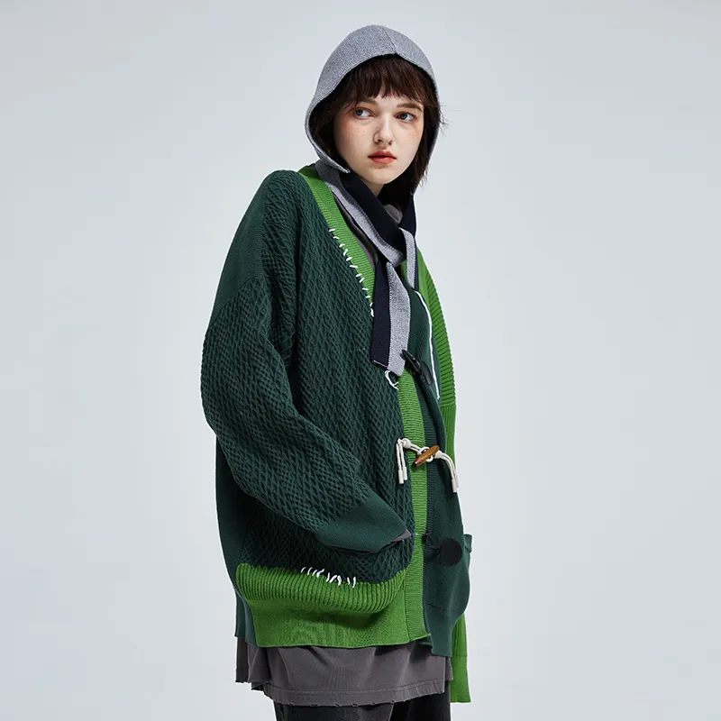 A SQUARE ROOT Sweater Unisex Grass Green-5