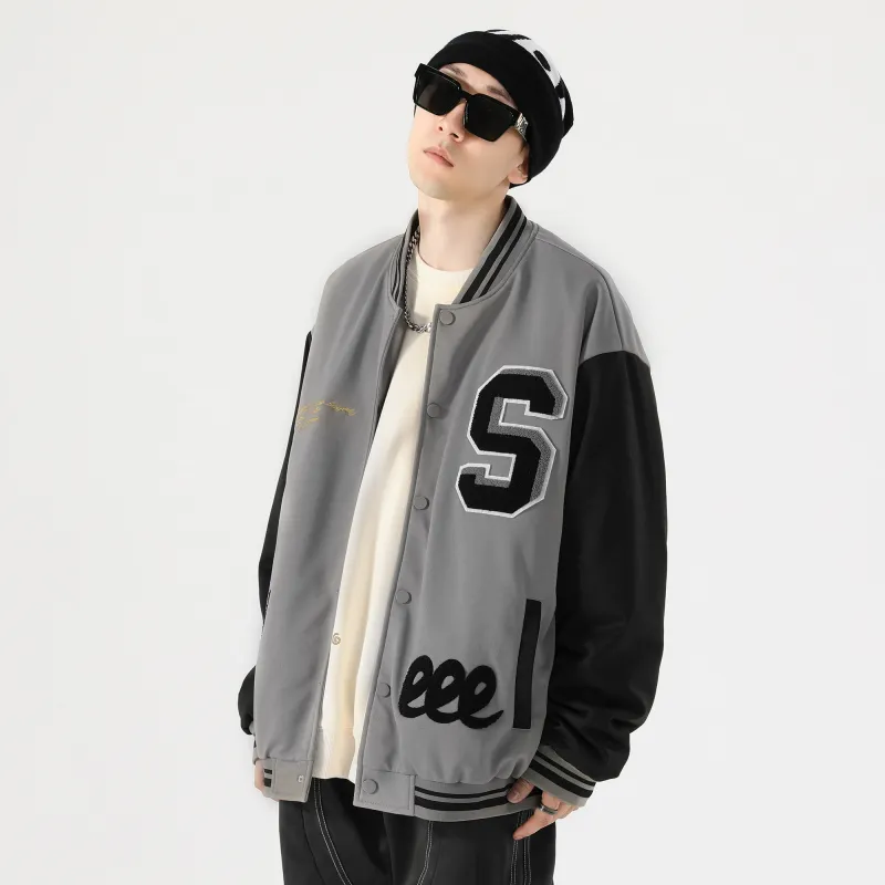 SIDEEFFECT Baseball Jacket Coat Unisex-10