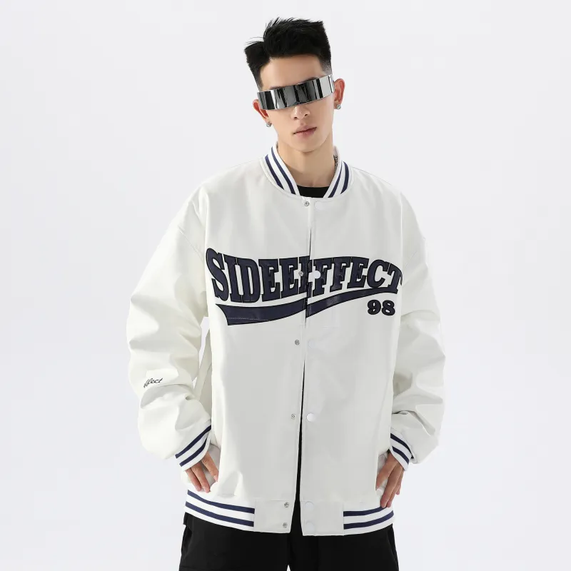 SIDEEFFECT Baseball Jacket Coat Unisex-12