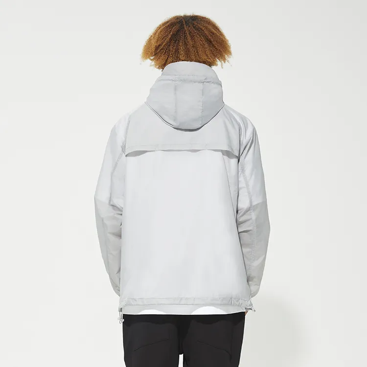 Phew Jackets Unisex Light Gray-2