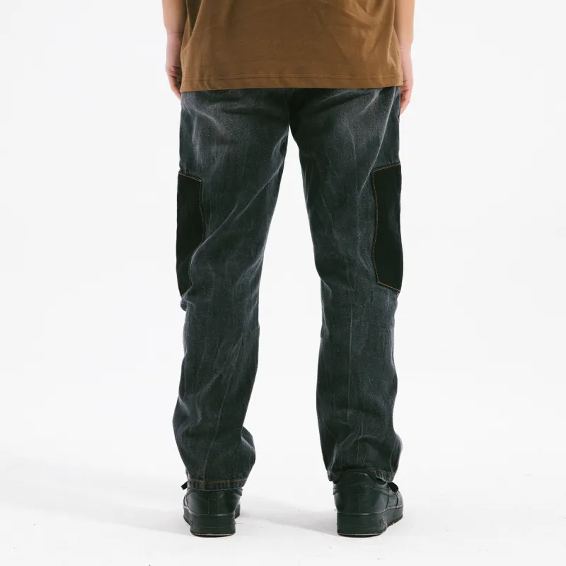 BURNIN Jeans Unisex Black Gray-2