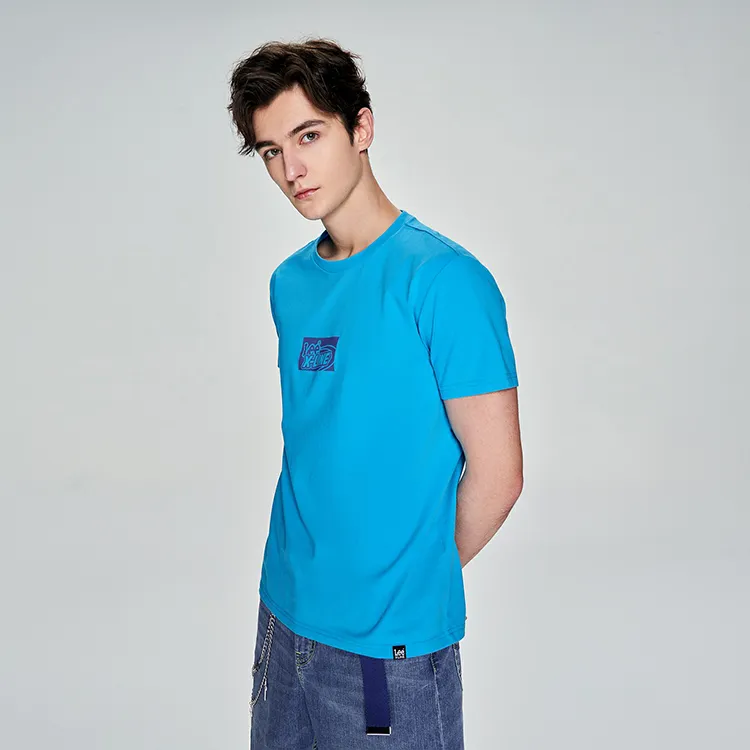 Lee Xline T Shirts Men Blue-5