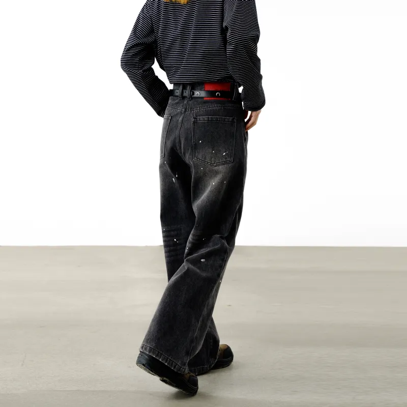 BLUELANDINC Jeans Women's Black Gray Color-2