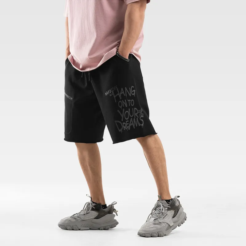 LUJIAMEN Loose Fit Shorts Unisex-2