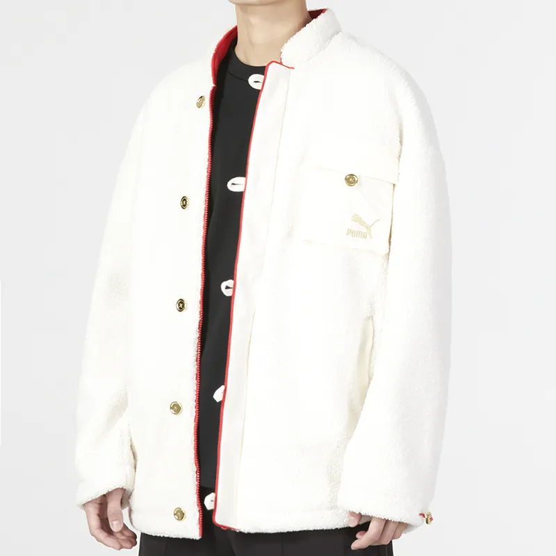 PUMA CNY Puffer Jackets Men White-2