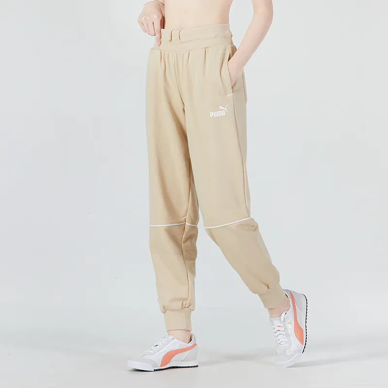 PUMA Knitted Sweatpants Women's Skin-4