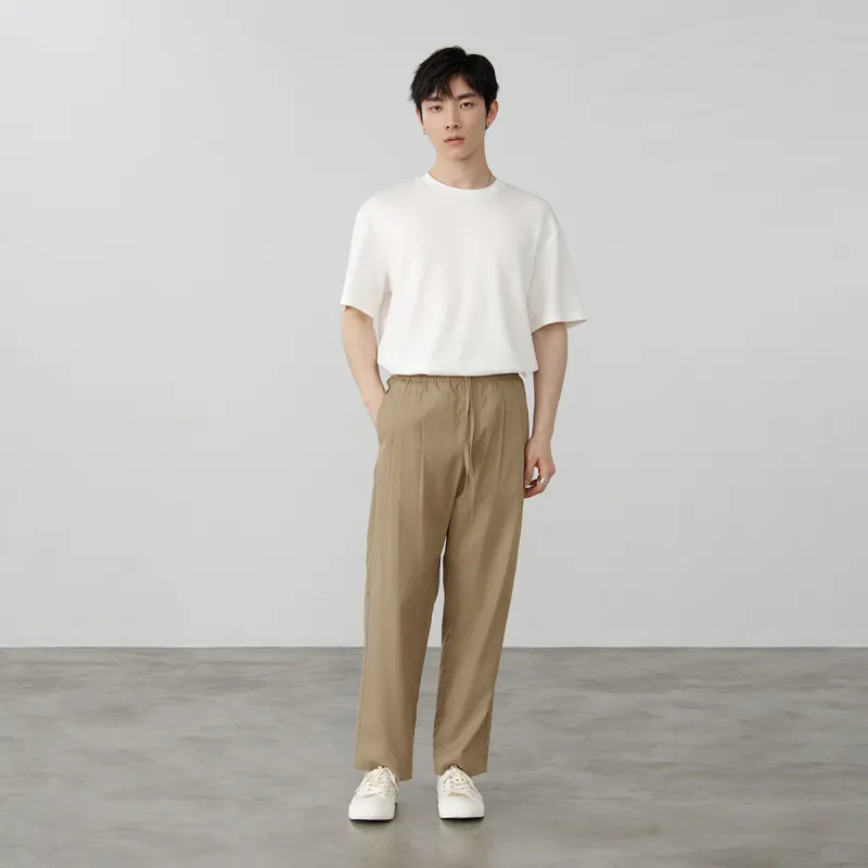 A.B.X Summer Thin Ankle Length Casual Pants Men's-8