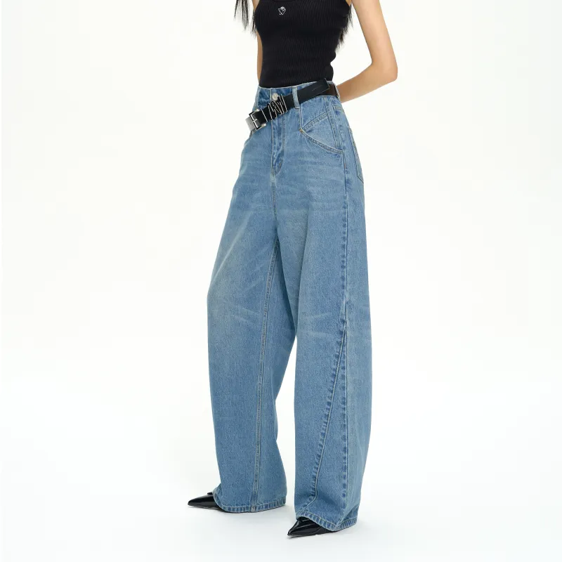 NOTAWEAR Straight Jeans Women's Auto Blue-3
