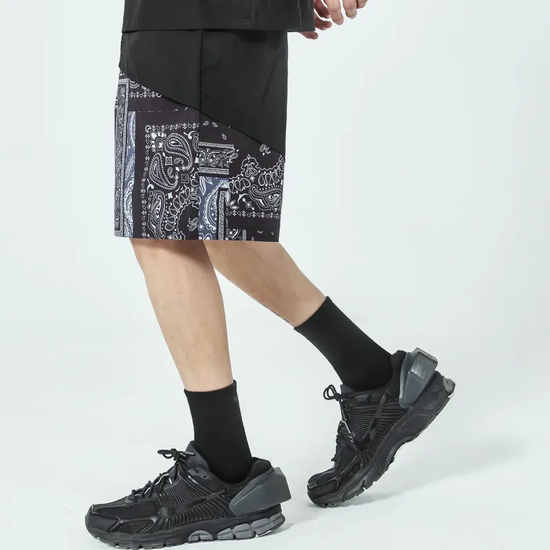 ENSHADOWER Casual Shorts Unisex Black-3