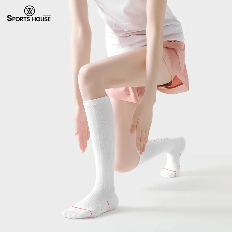 SPORT'S HOUSE Sports Socks Multicolor Nylon Cotton Women's 2 Pack-1