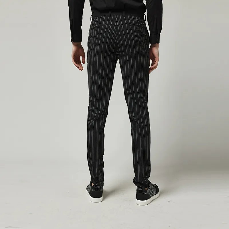 RARE Casual Pants Men Black-4