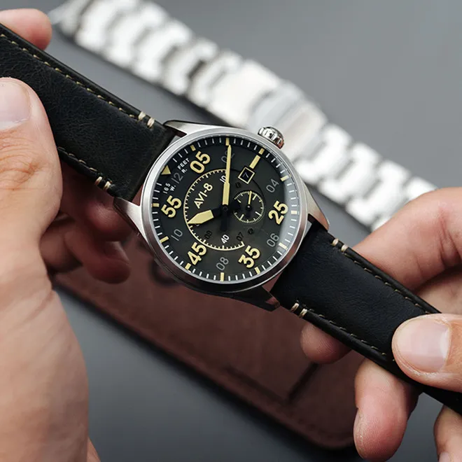 AVI 8 Men Spitfire Watch-2