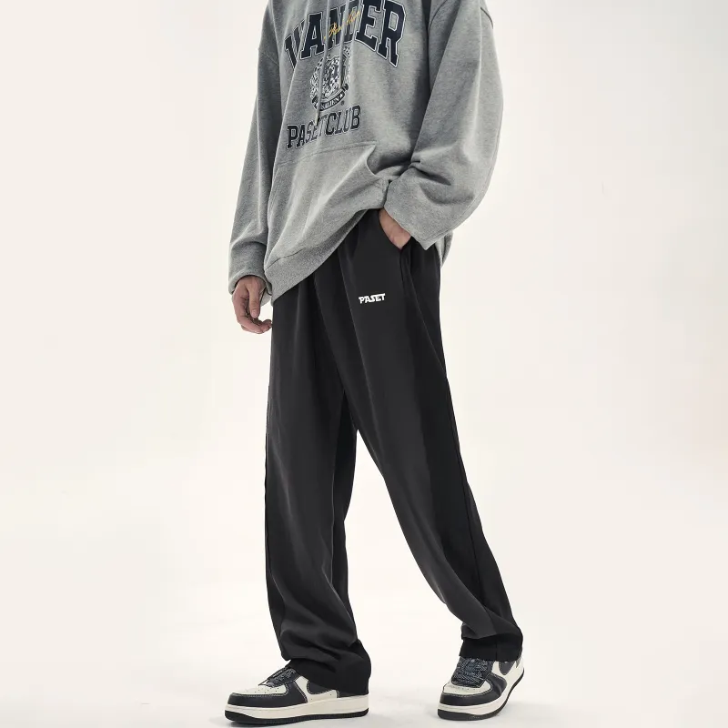 PASET Sports Pants Unisex Black Gray Color-5
