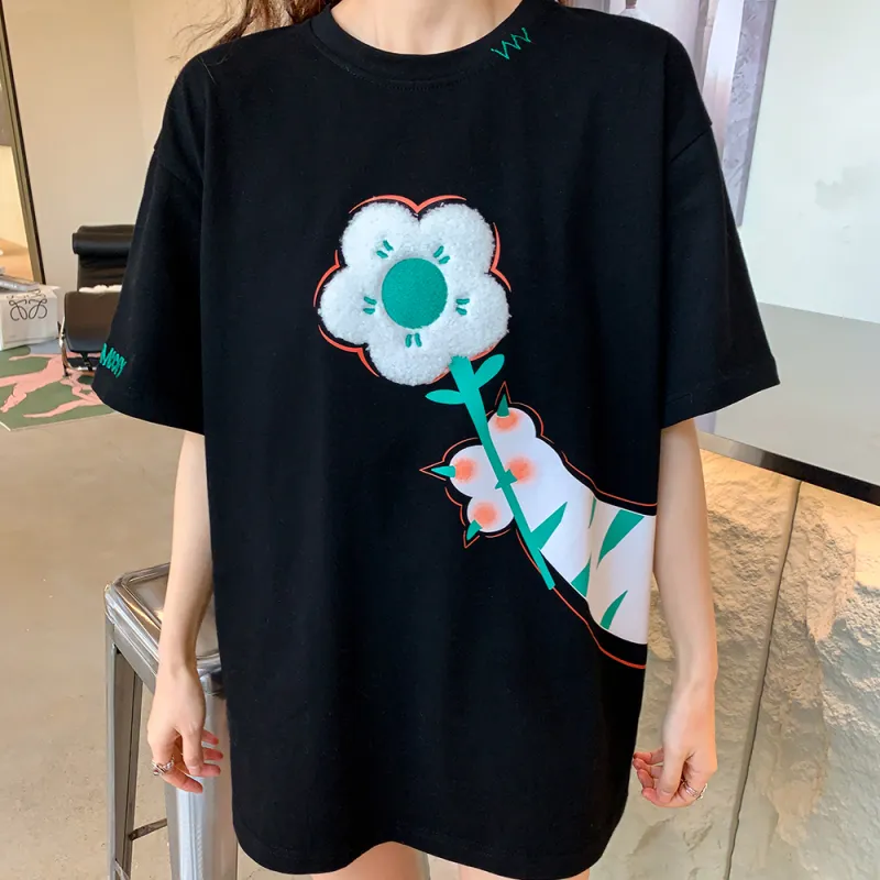 MacyMccoy T-Shirt Women's Black-2