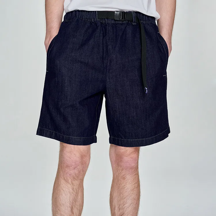 Lee Denim Shorts Men Washed-2