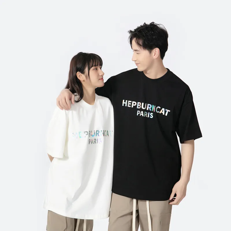 Hepburn Cat T-Shirts Unisex-6