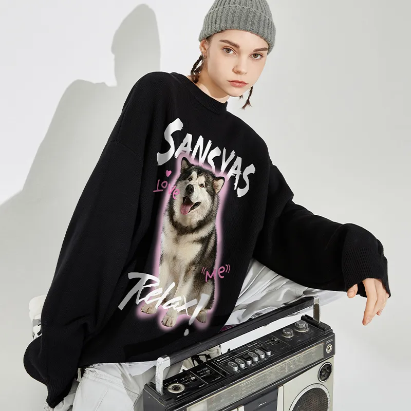 SANSYAS Sweaters Unisex-2