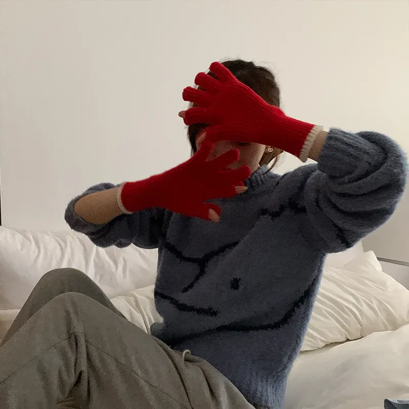 CMFY Knit Gloves Unisex-5