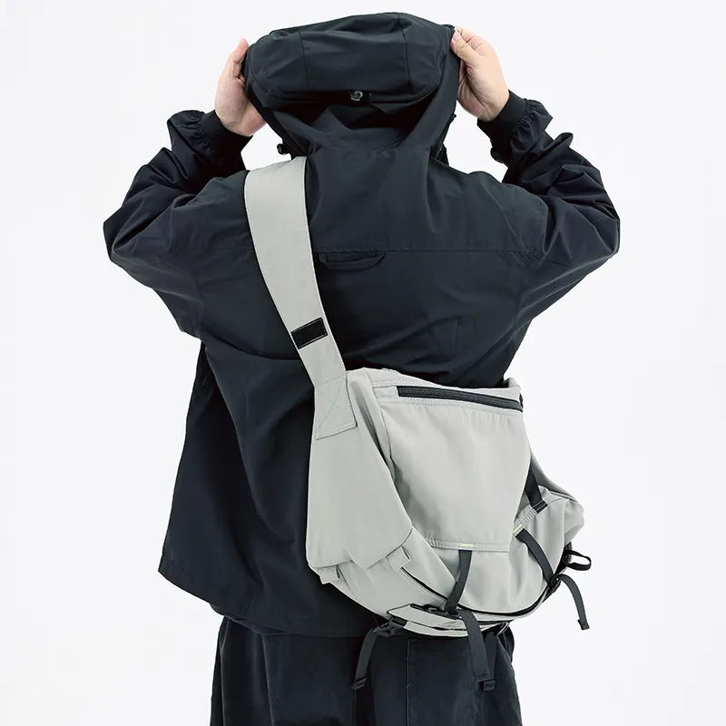 MYEDITION Messenger Bag, Gym Bag, Handbag, Shoulder Bag, Crossbody Bag, Outdoor Bag Nylon Fabric Multicolor Unisex-52
