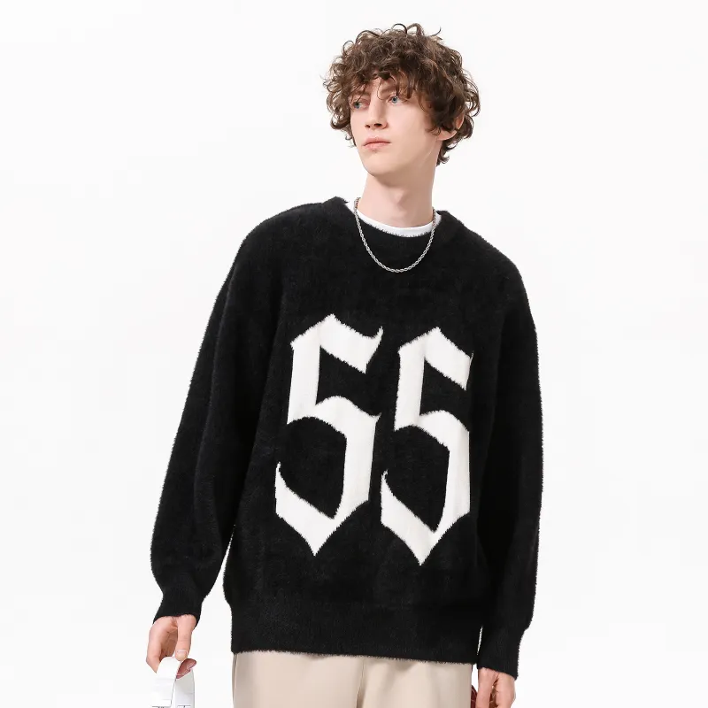 Premier 55 Knitwear Unisex Black-4