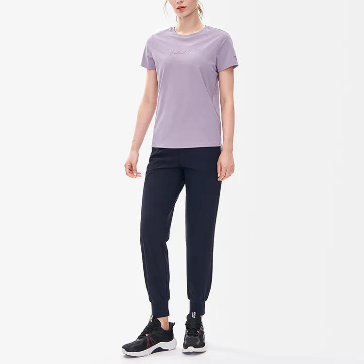 FILA Athletics Knitted Sweatpants Women's Royal Blue-3