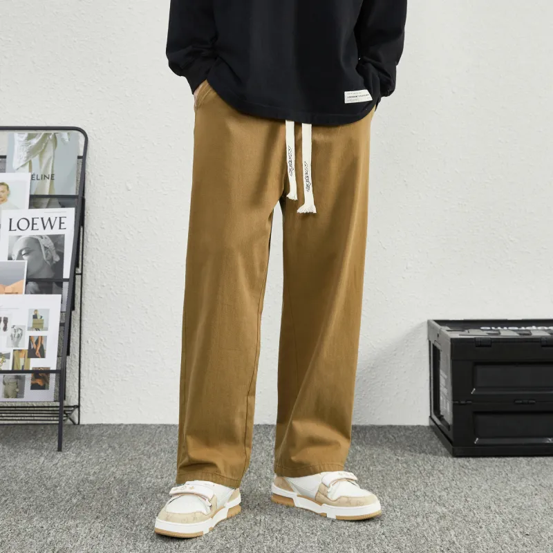 NFWYS Straight Casual Pants Fall Unisex-15